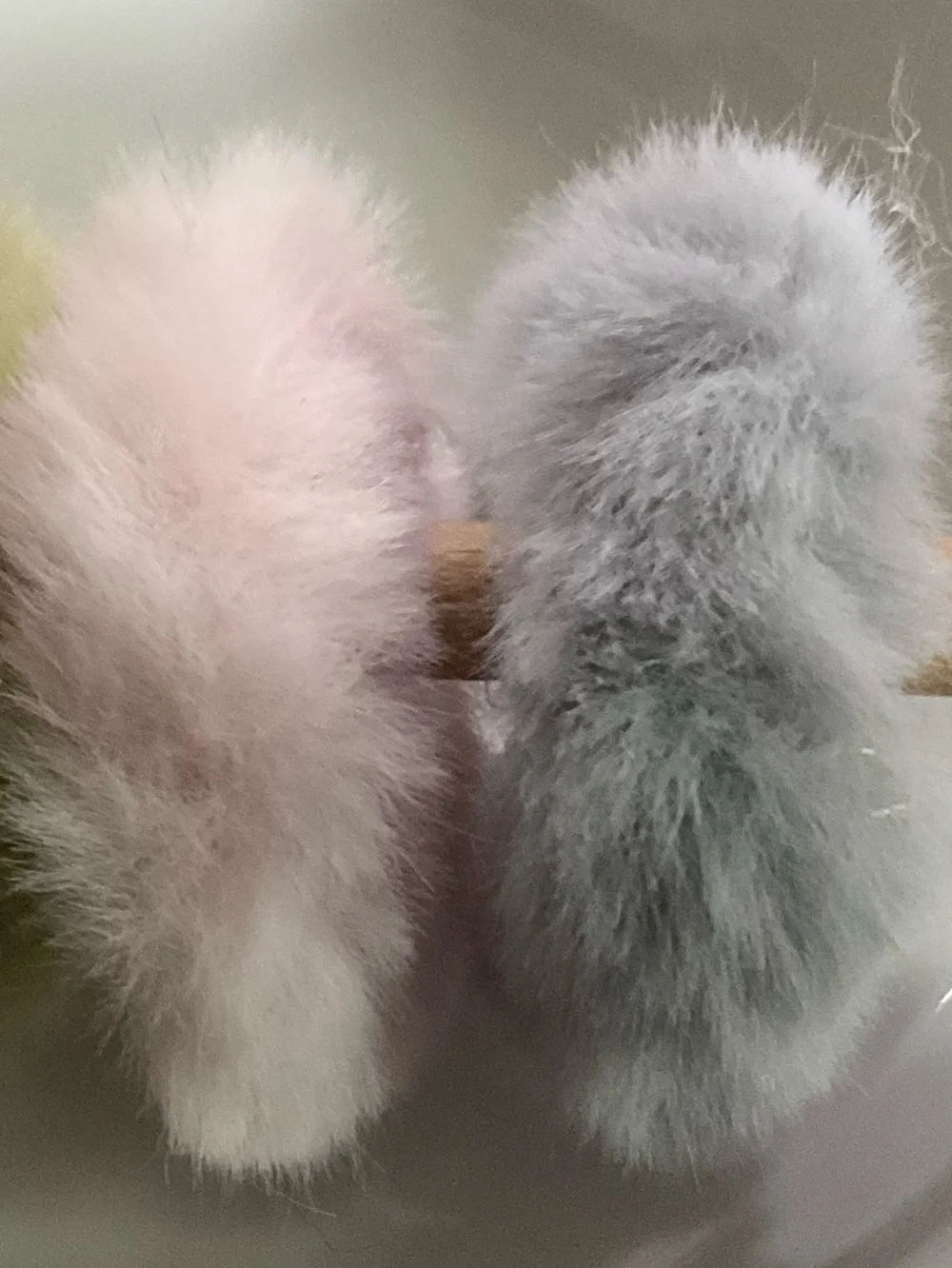 N/A faux fluffy